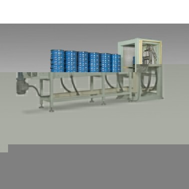油漆灌裝機生產線_油墨灌裝機設備 自動上蓋、壓蓋